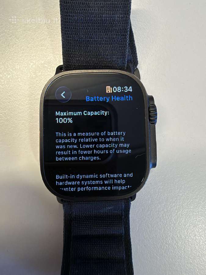 Apple Watch Ultra 3 Black - nuotraukos Nr. 7