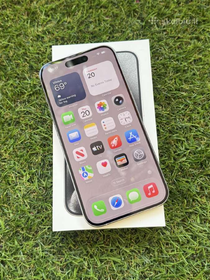 Apple iPhone 15 Pro 128gb White Titanium - nuotraukos Nr. 5