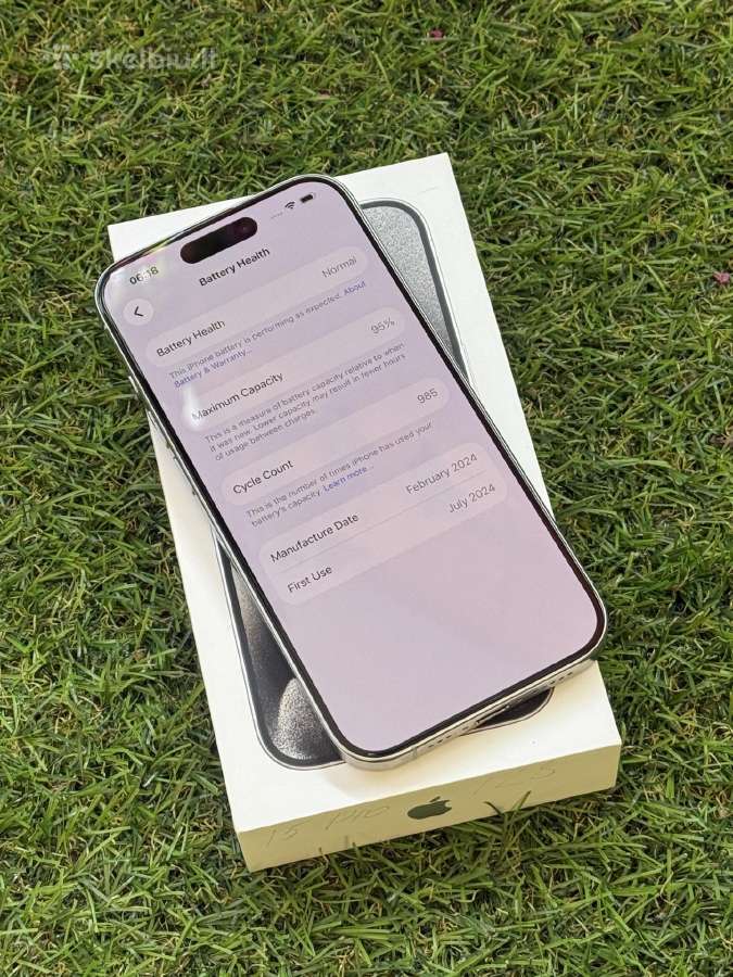 Apple iPhone 15 Pro 128gb White Titanium - nuotraukos Nr. 8