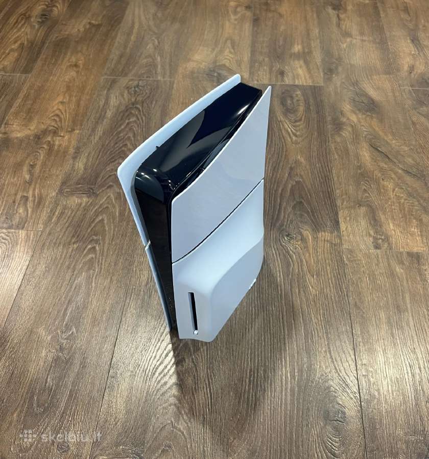 Playstation 5 Slim, Black & White, 1tb su CD - nuotraukos Nr. 2