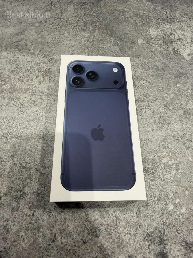Apple iPhone 17 Pro Max 256gb Lt garantija 22men. - nuotraukos Nr. 4