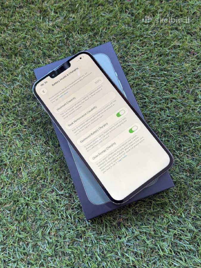 Apple iPhone 13 Pro Max 128gb Alpine Green BH:100% - nuotraukos Nr. 7