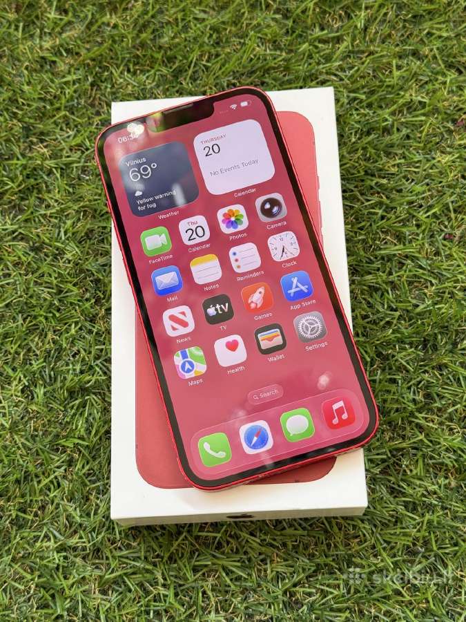 Apple iPhone 13 128gb Red - nuotraukos Nr. 4