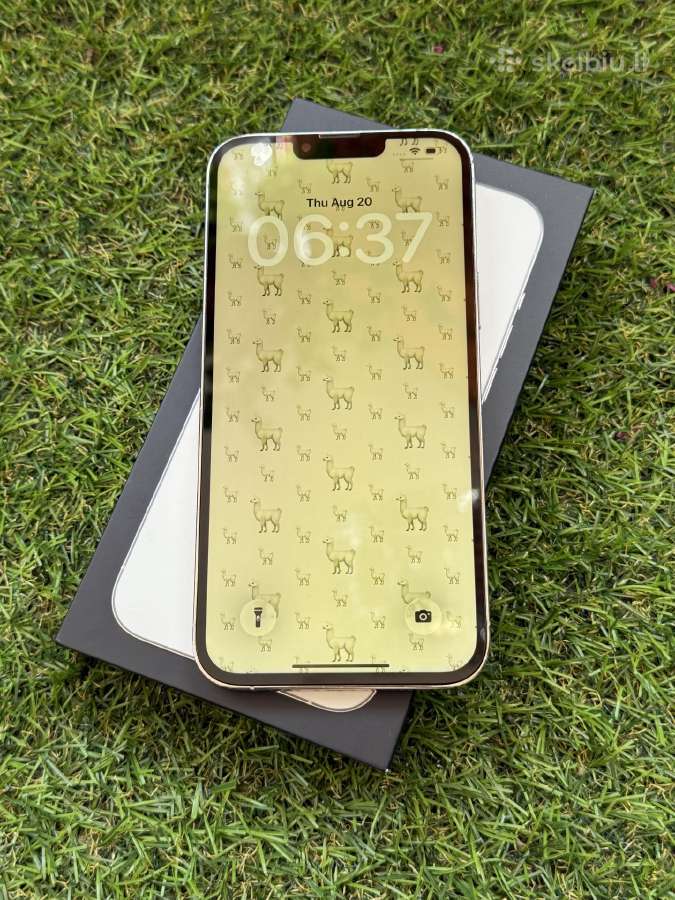 Apple iPhone 13 Pro Max 128gb Silver - nuotraukos Nr. 2