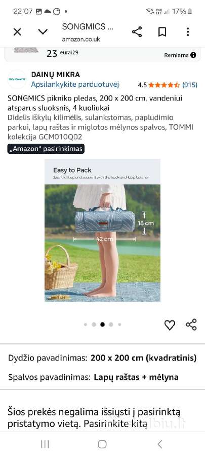 Neperšlampamas kilimėlis - nuotraukos Nr. 5
