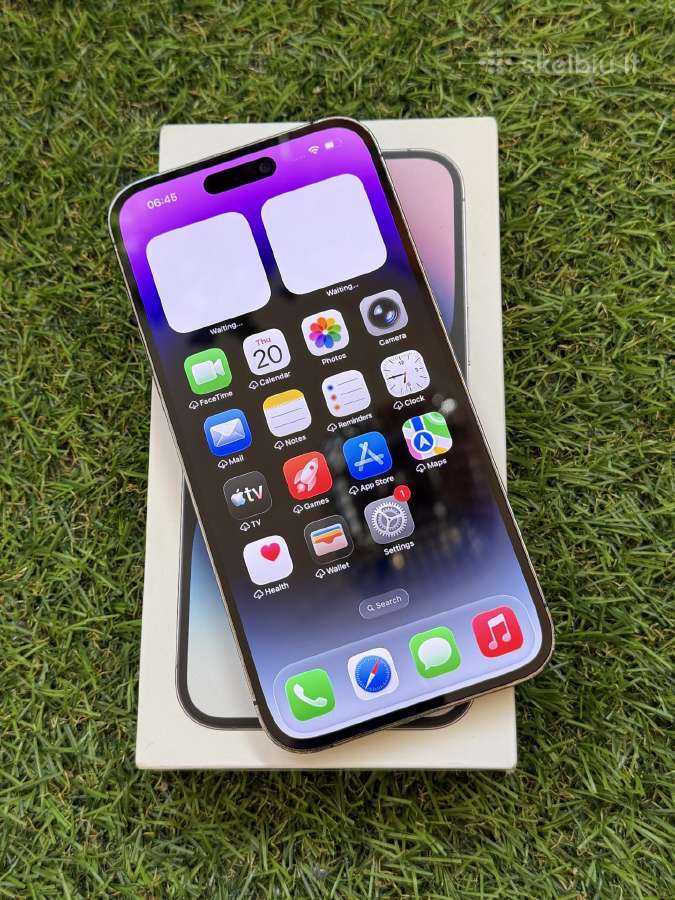 Apple iPhone 14 Pro Max 256gb Deep Purple BH:98% - nuotraukos Nr. 4