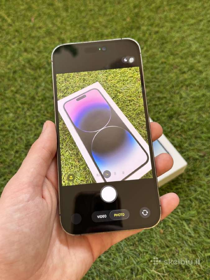 Apple iPhone 14 Pro Max 256gb Deep Purple BH:98% - nuotraukos Nr. 7