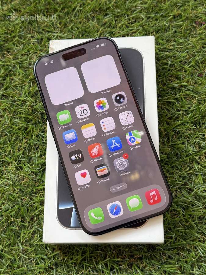 Apple iPhone 16 Pro 256gb Black Titanium - nuotraukos Nr. 4