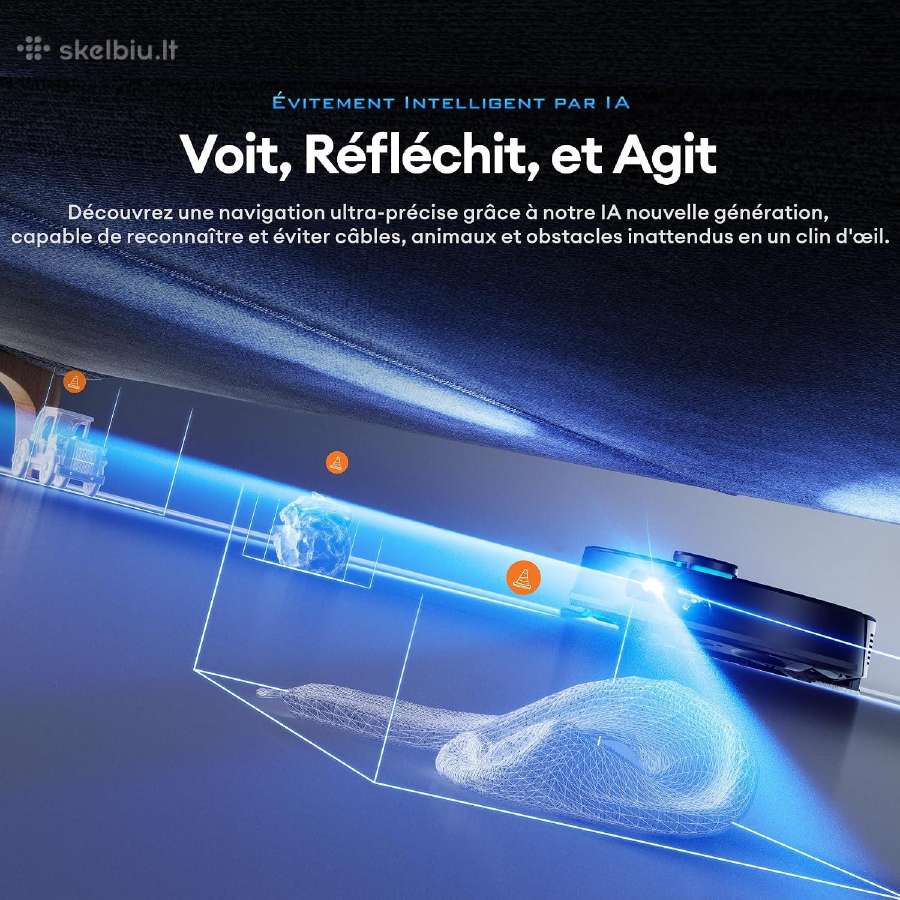 Ultenic T20 Pro robotas siurblys - nuotraukos Nr. 2