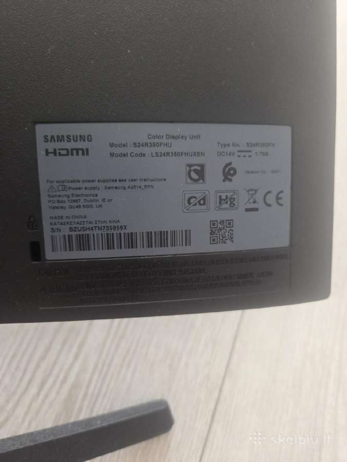 Monitorius Samsung S24r350fhu - nuotraukos Nr. 2