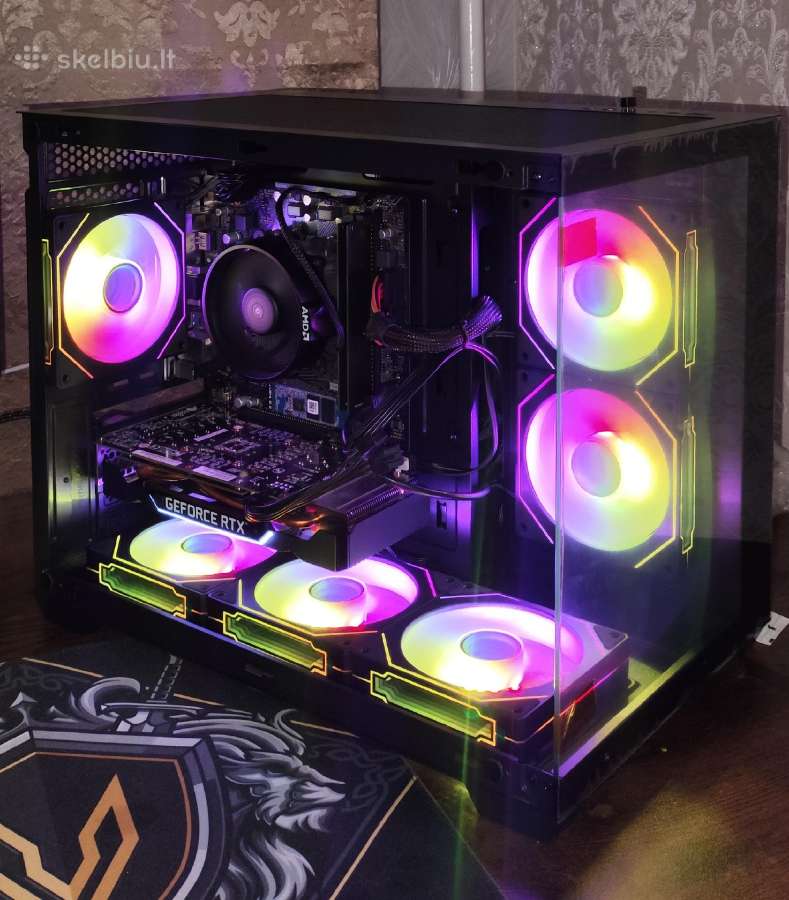 Gaming Kompiuteris – Ryzen 5 3600 + Rtx 2060 6gb - nuotraukos Nr. 2