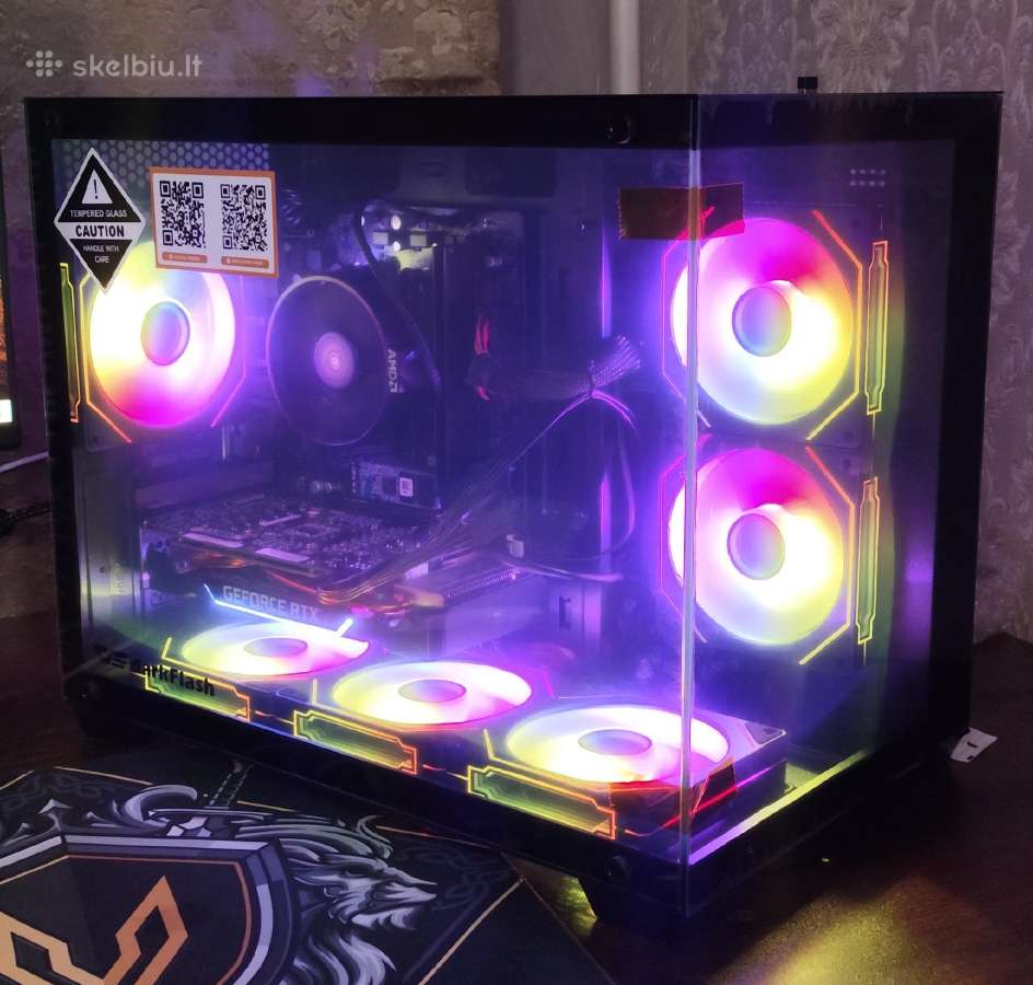 Gaming Kompiuteris – Ryzen 5 3600 + Rtx 2060 6gb - nuotraukos Nr. 3