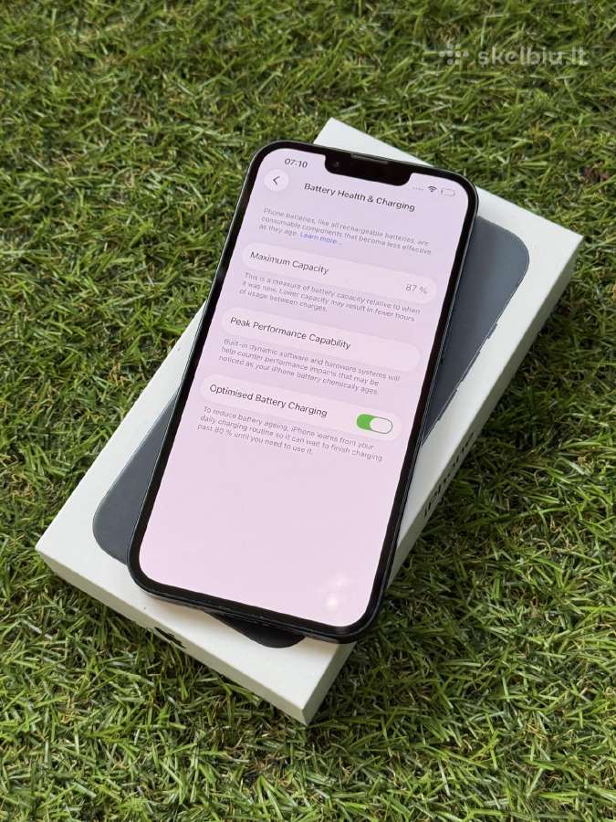 Apple iPhone 13 128gb Midnight - nuotraukos Nr. 7