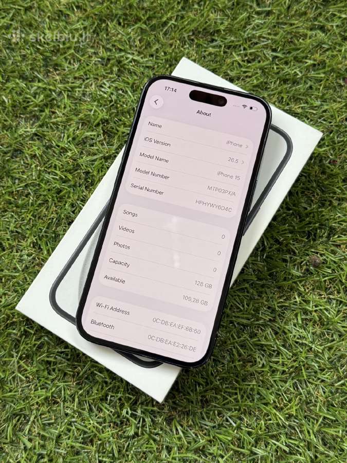 Apple iPhone 15 128gb Black - nuotraukos Nr. 8