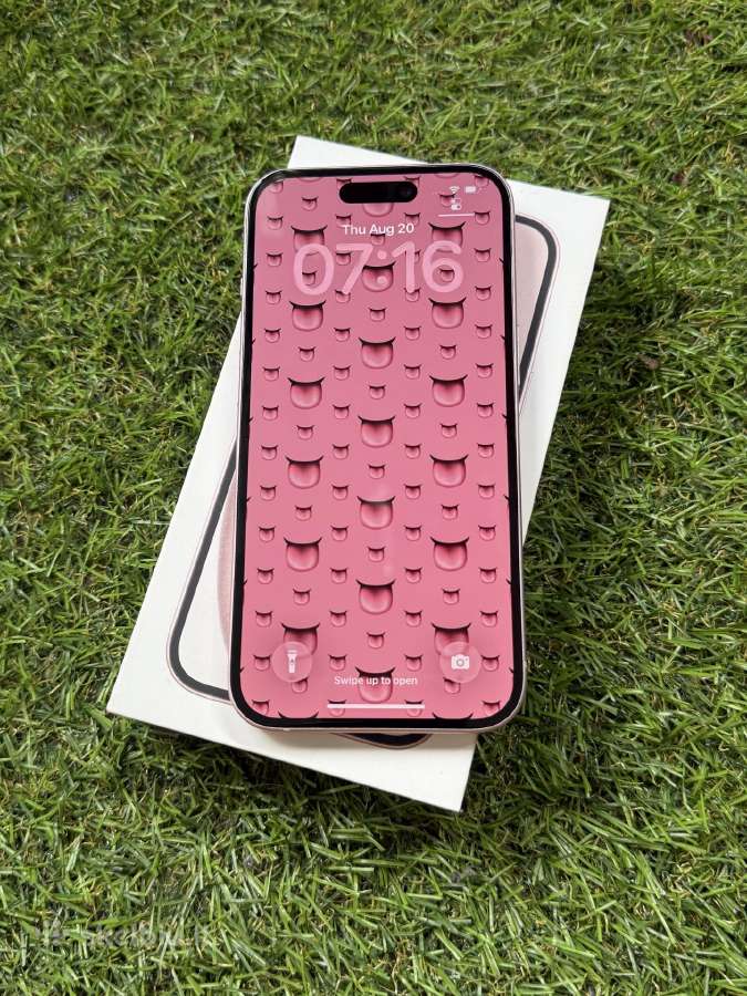 Apple iPhone 15 256gb Pink - nuotraukos Nr. 3