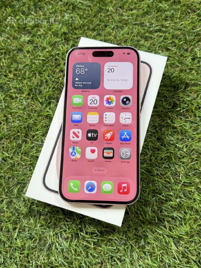 Apple iPhone 15 256gb Pink - nuotraukos Nr. 4