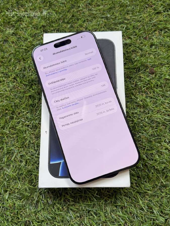 Apple iPhone 16 Pro Max 256gb Black Titanium - nuotraukos Nr. 6