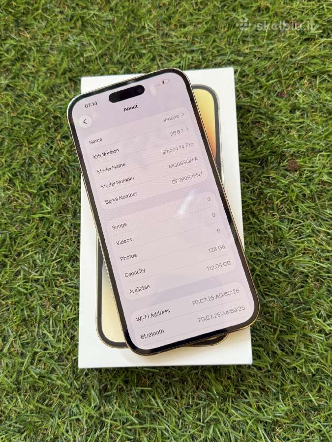 Apple iPhone 14 Pro 128gb Gold - nuotraukos Nr. 8