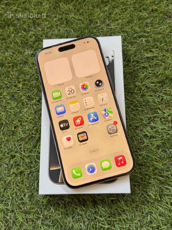 Apple iPhone 16 Pro Max 256gb Natural Titanium - nuotraukos Nr. 3