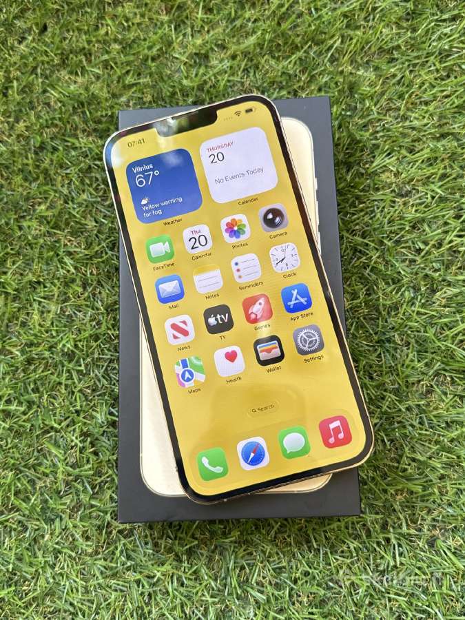Apple iPhone 13 Pro Max 128gb Gold - nuotraukos Nr. 3