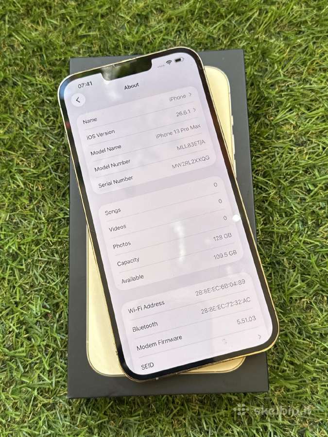Apple iPhone 13 Pro Max 128gb Gold - nuotraukos Nr. 7