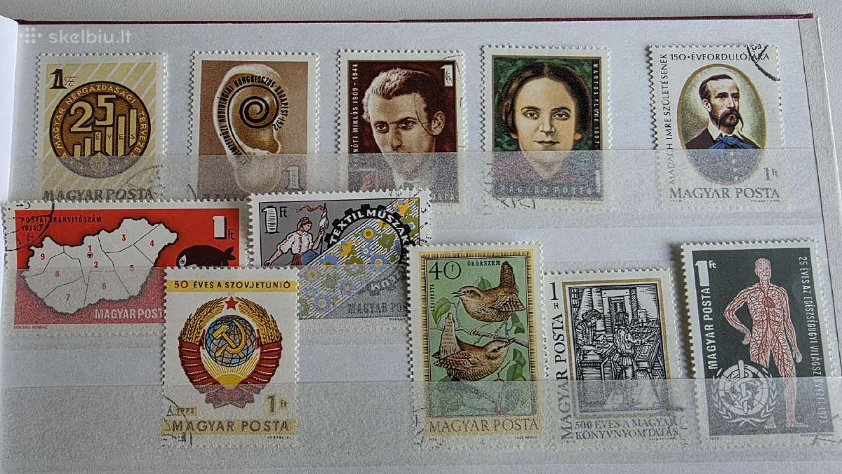 Vengrija1->įvairūs pašto ženklai ->World stamps<- - nuotraukos Nr. 2