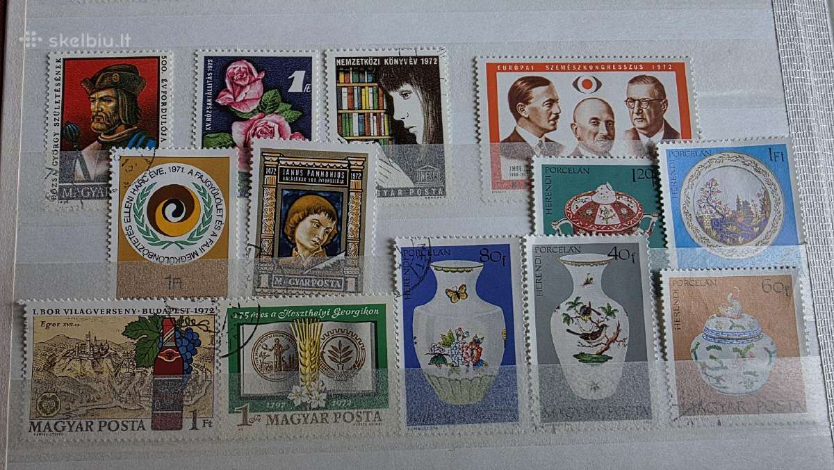 Vengrija1->įvairūs pašto ženklai ->World stamps<- - nuotraukos Nr. 8
