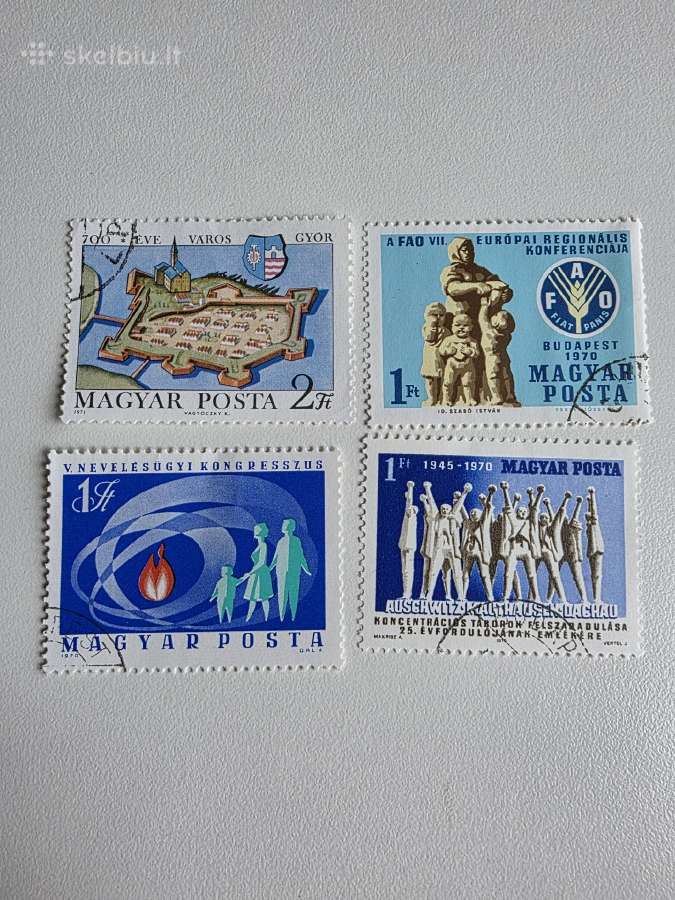 Vengrija1->įvairūs pašto ženklai ->World stamps<- - nuotraukos Nr. 10
