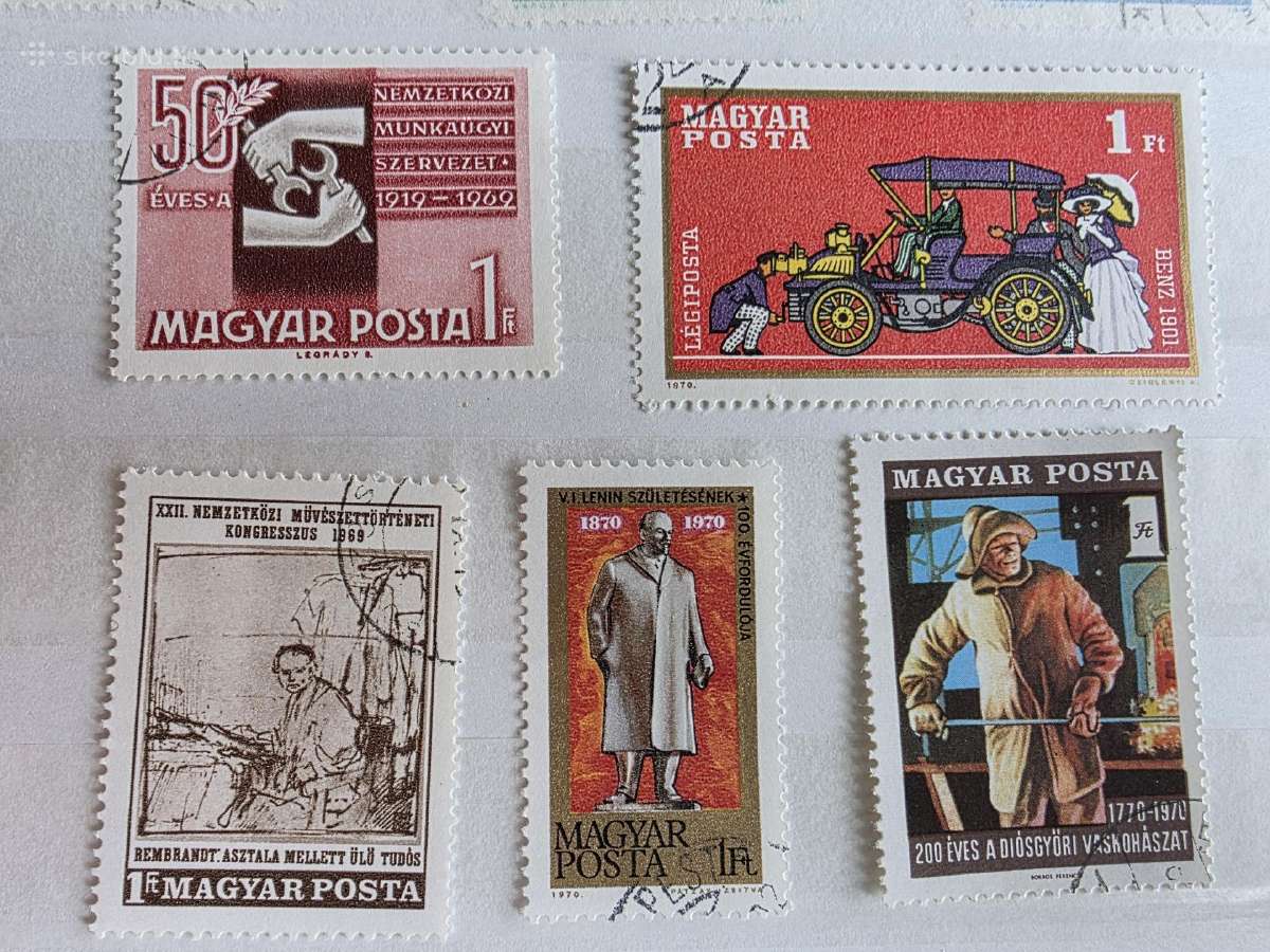 Vengrija1->įvairūs pašto ženklai ->World stamps<- - nuotraukos Nr. 13