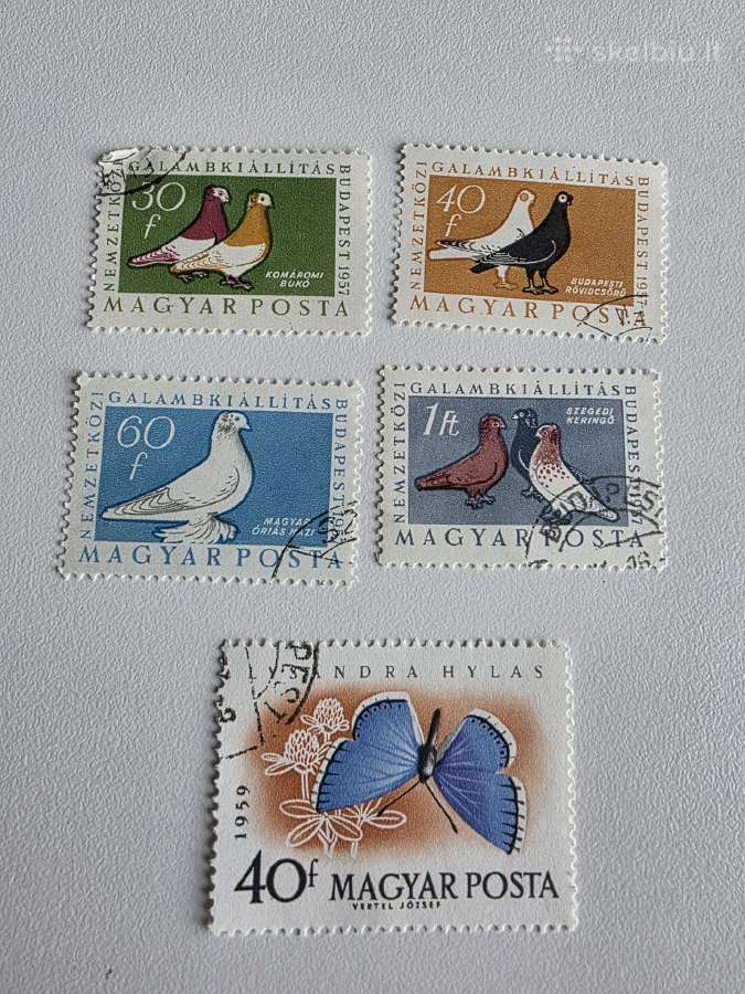 Vengrija1->įvairūs pašto ženklai ->World stamps<- - nuotraukos Nr. 18