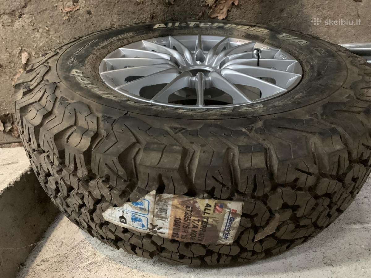 Nauja Bf Goodrich All Terrain 235x75 R15 padanga - nuotraukos Nr. 4