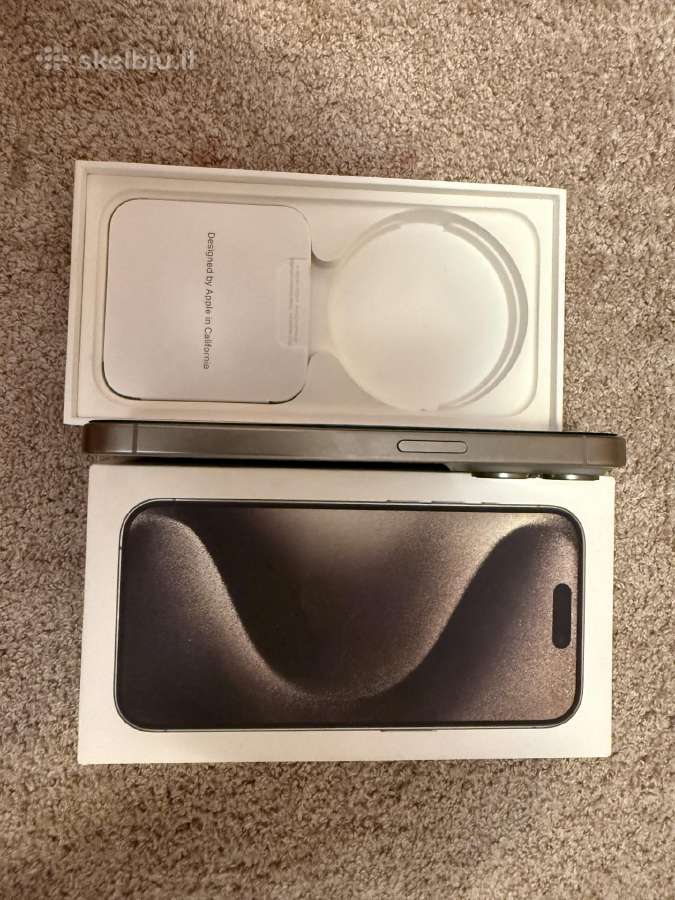 iPhone 15pro 128gb - nuotraukos Nr. 3