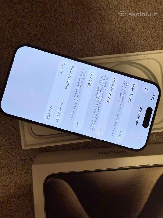 iPhone 15pro 128gb - nuotraukos Nr. 8