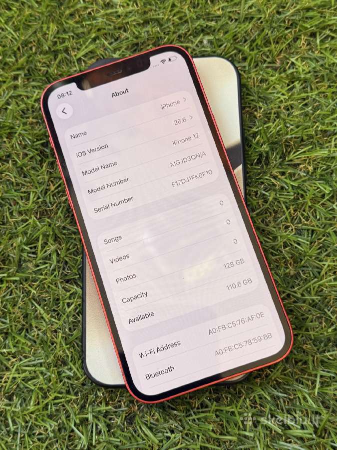 Apple iPhone 12 128gb Red - nuotraukos Nr. 8