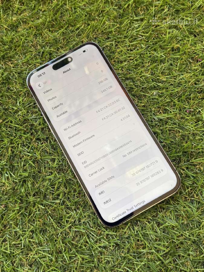 Apple iPhone 14 Pro Max 256gb Deep Purple - nuotraukos Nr. 7