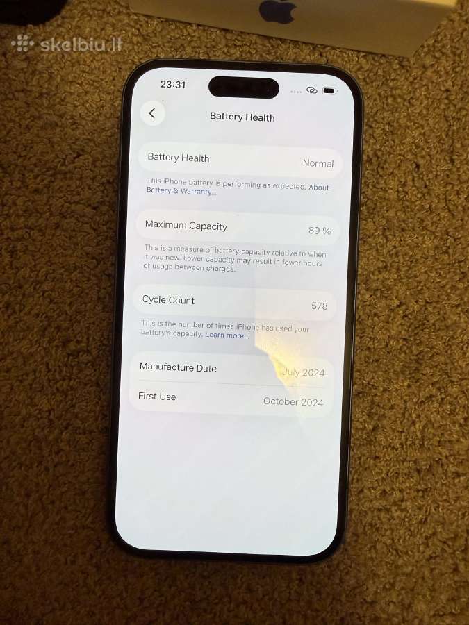 iPhone 16 128gb - nuotraukos Nr. 7