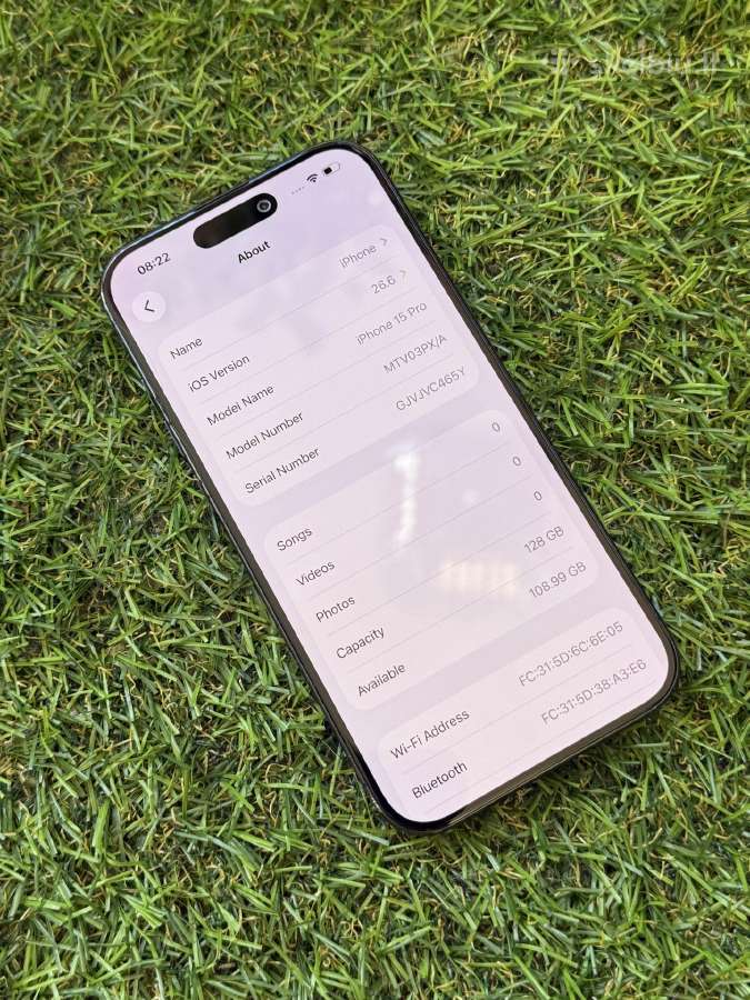 Apple iPhone 15 Pro 128gb Blue Titanium - nuotraukos Nr. 8