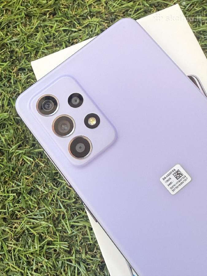 Samsung Galaxy A52 128gb Purple - nuotraukos Nr. 2