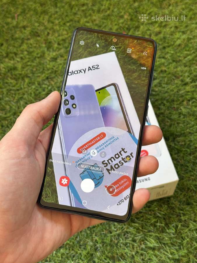 Samsung Galaxy A52 128gb Purple - nuotraukos Nr. 8