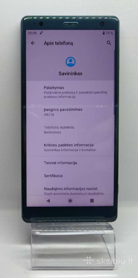 Sony Xperia Xz2 - nuotraukos Nr. 2