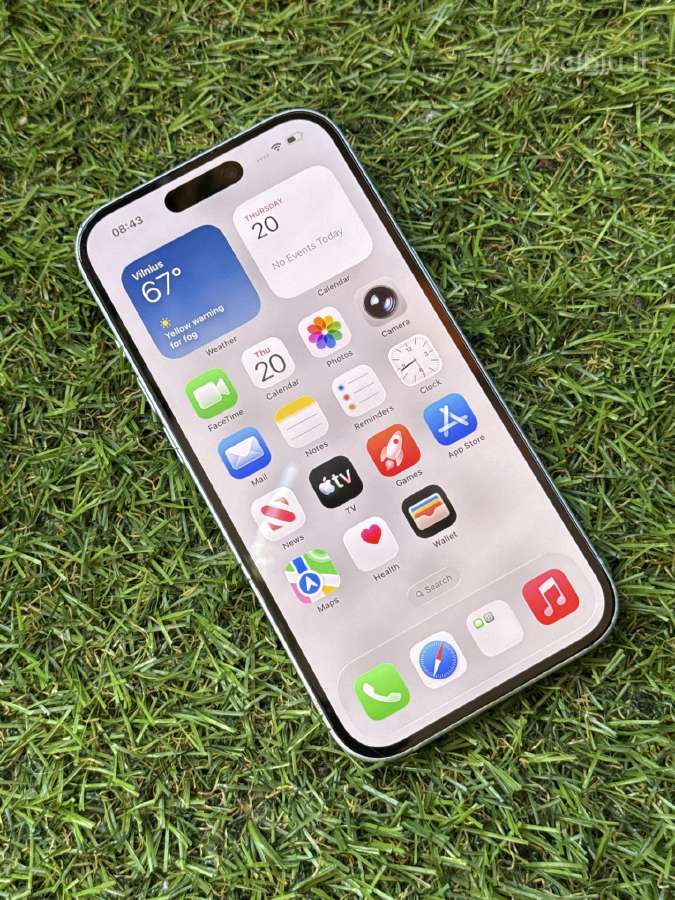 Apple iPhone 15 128gb Blue - nuotraukos Nr. 4