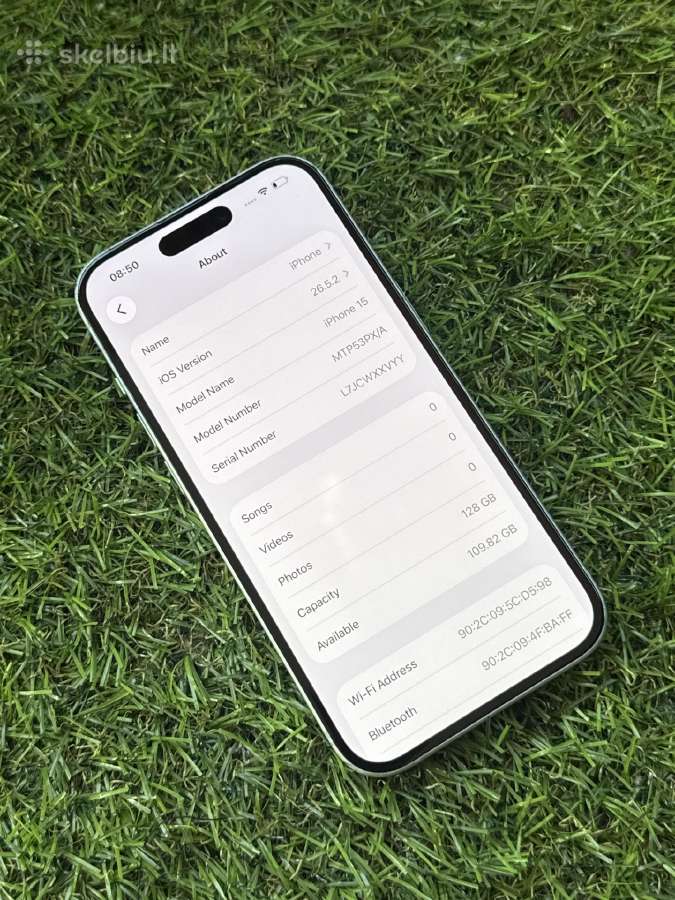 Apple iPhone 15 128gb Green - nuotraukos Nr. 8