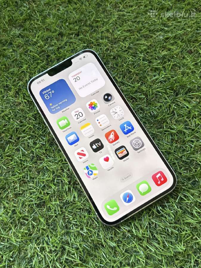 Apple iPhone 13 Pro Max 256gb Silver - nuotraukos Nr. 3