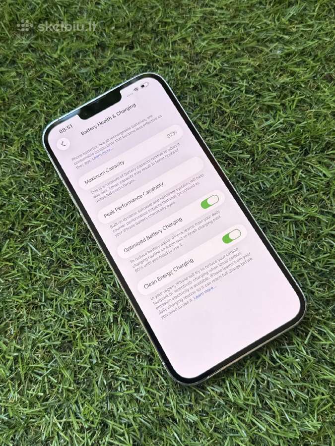 Apple iPhone 13 Pro Max 256gb Silver - nuotraukos Nr. 6