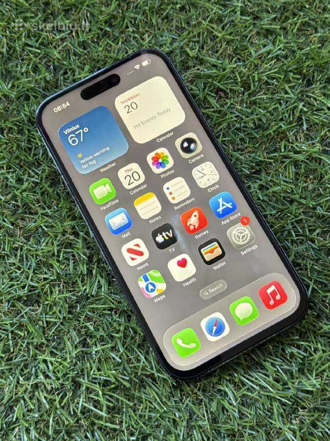 Apple iPhone 14 Pro 256gb Space Black - nuotraukos Nr. 4