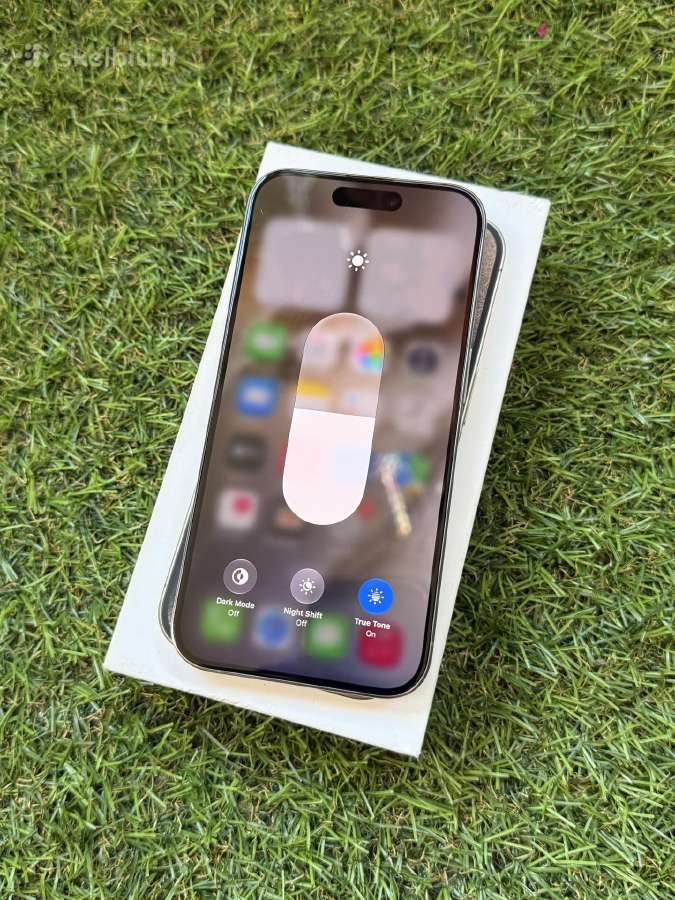Apple iPhone 15 Pro 256gb Natural Titanium 10/10 - nuotraukos Nr. 5