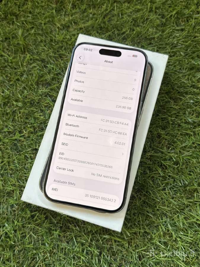 Apple iPhone 15 Pro 256gb Natural Titanium 10/10 - nuotraukos Nr. 8