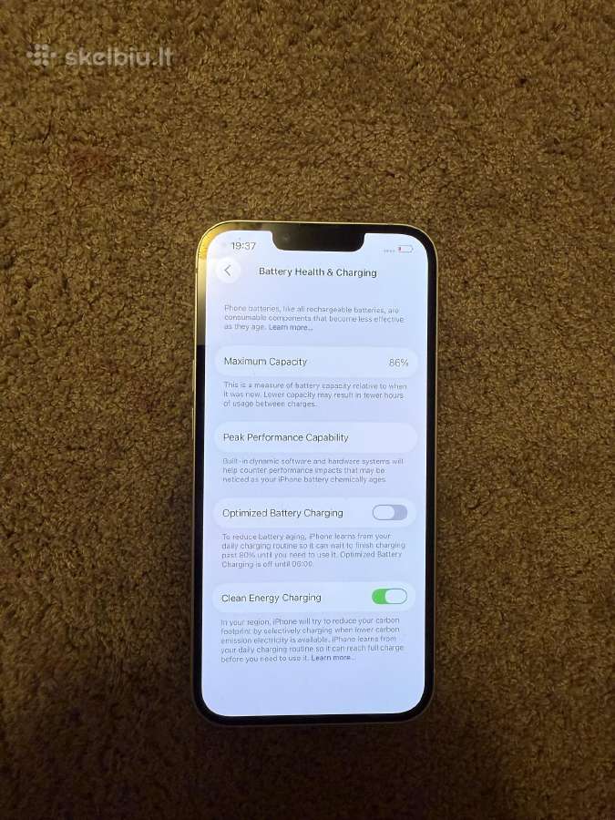 iPhone 13 128gb - nuotraukos Nr. 8