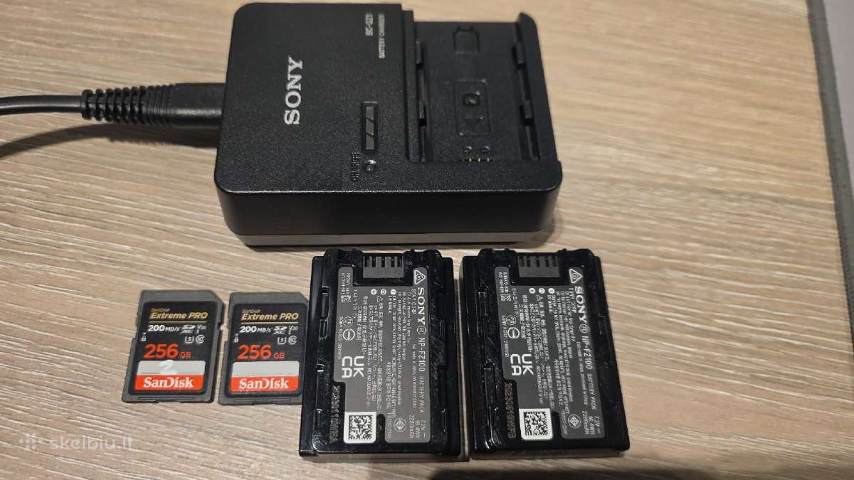 Sony Zv-e1 viso kadro vlog kamera - nuotraukos Nr. 5