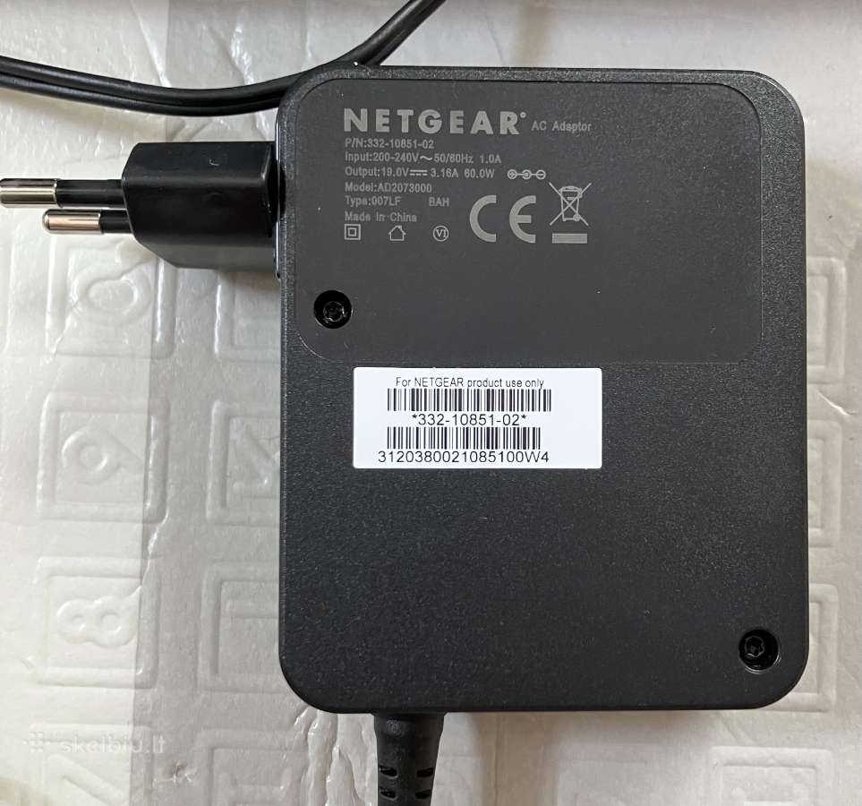 Maršrutizatorius Netgear Nighthawk X6 (R8000) - nuotraukos Nr. 2